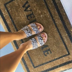 Cheetah sandals
